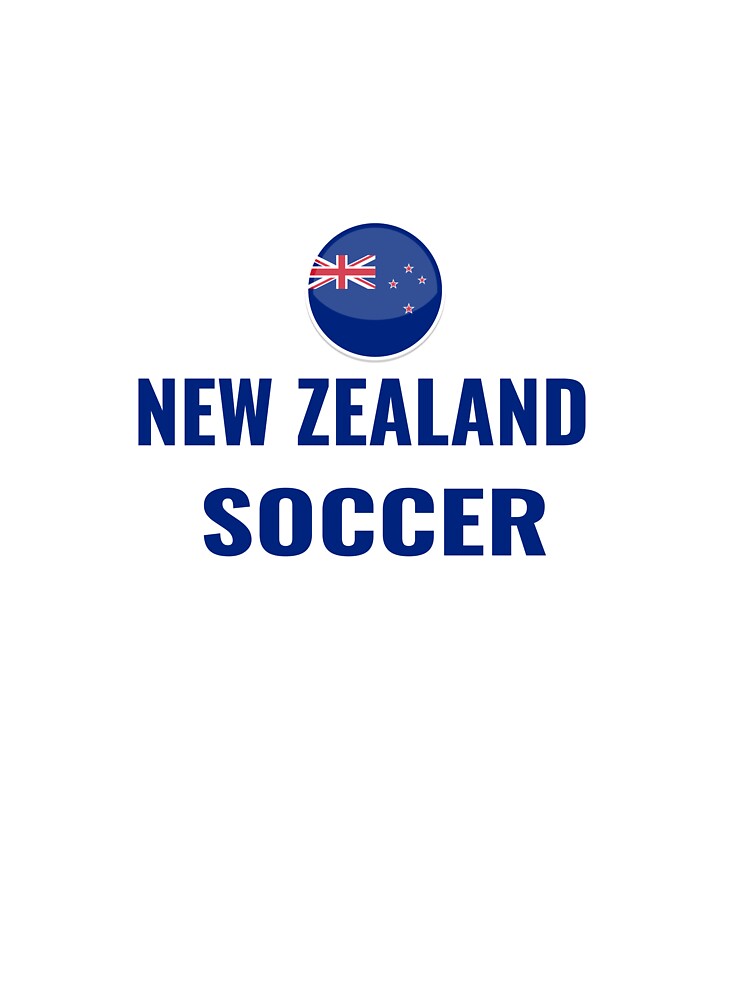 NEW ZEALAND SOCCER Shirt – NZ Flag Fan Tee | Uncle Jichuan by Uncle-Jichuan