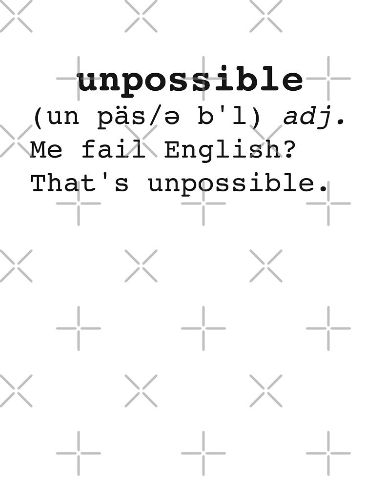 Unpossible by PerfectDisguise T-Shirts, Hoodie, Sweatshirt | BlankRebels.com (Image 3)