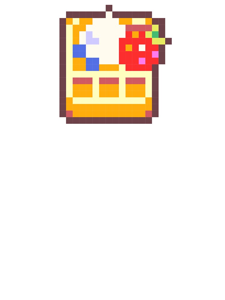 pixel waffle by PixelArtiste T-Shirts, Hoodie, Sweatshirt | BlankRebels.com (Image 3)