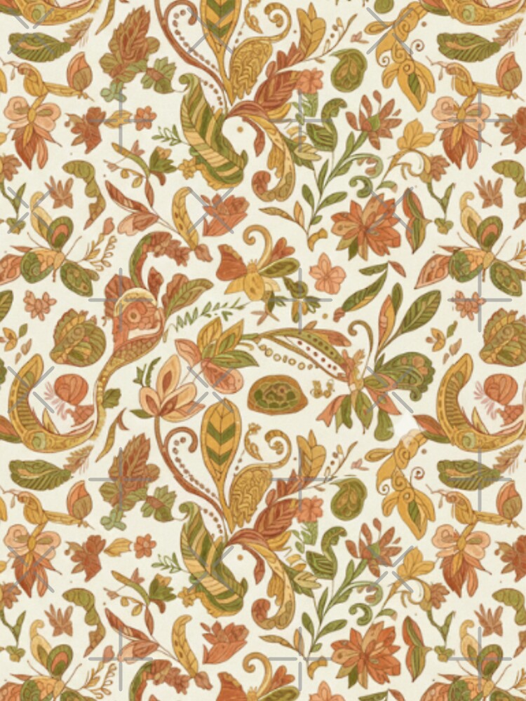 Vintage Floral Bird Seamless Pattern by FashioonTrends T-Shirts, Hoodie, Sweatshirt | BlankRebels.com (Image 3)