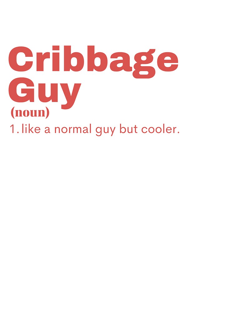 Cribbage Guy - Cribbage by DannieDesigns T-Shirts, Hoodie, Sweatshirt | BlankRebels.com (Image 3)