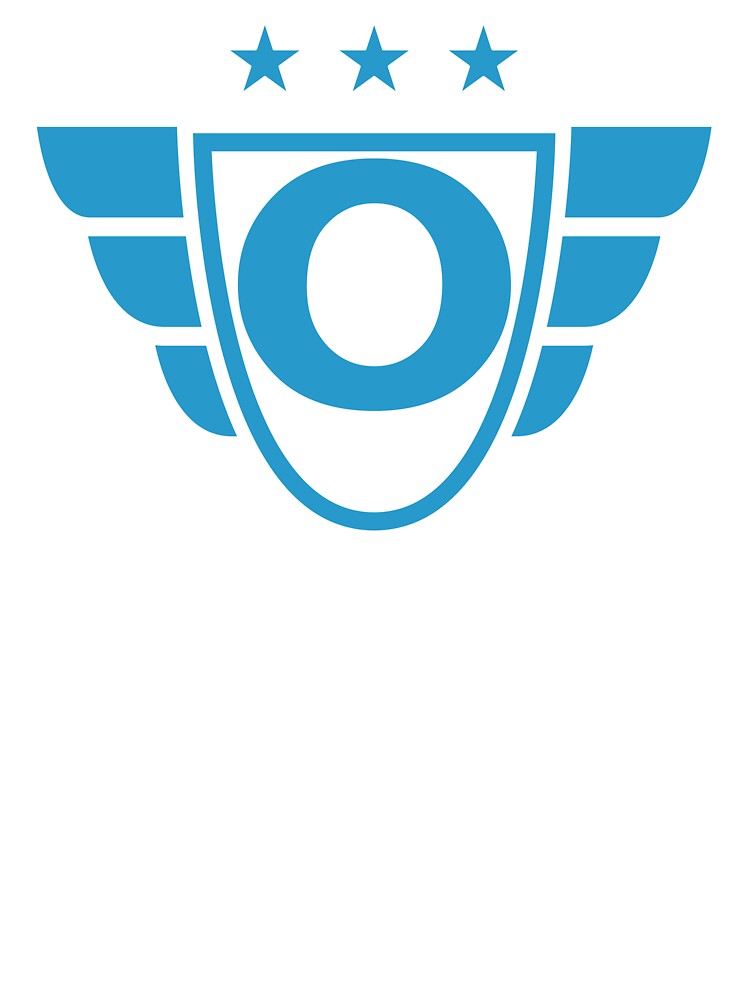 Superhero Letter O. Stars and Wings by mgulin T-Shirts, Hoodie, Sweatshirt | BlankRebels.com (Image 3)