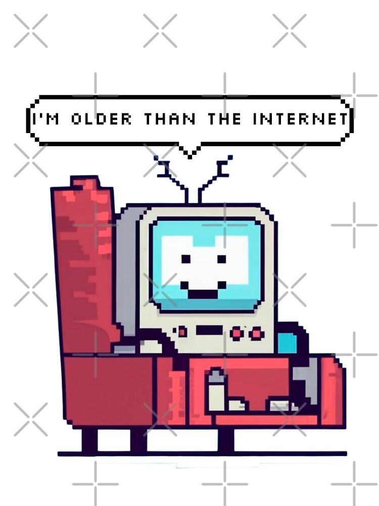 I'M Older Than Internet Pixel T-Shirts, Hoodie, Sweatshirt