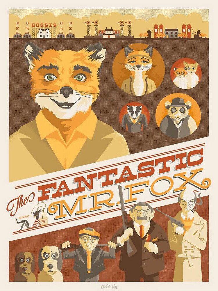 The Fantastic Mr Fox by RoyPettersonE T-Shirts, Hoodie, Sweatshirt | BlankRebels.com (Image 3)