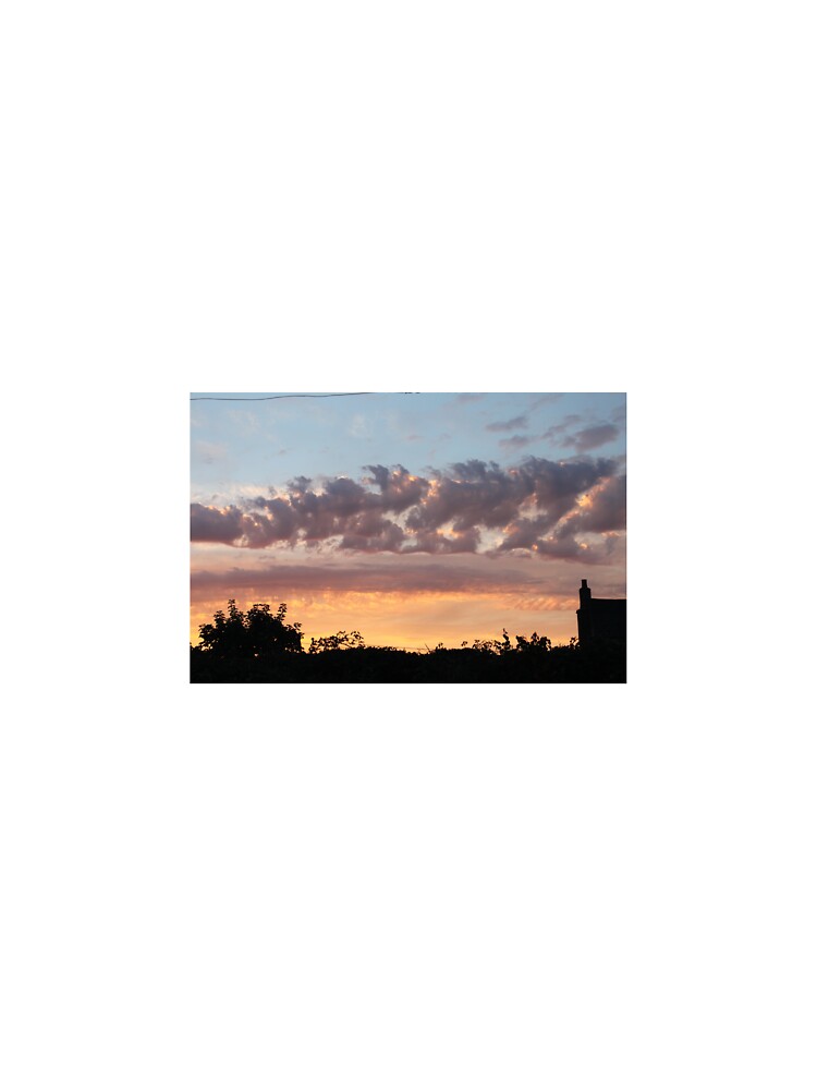 Devon sunset with house silhoutted against clouds by Emma  Amies T-Shirts, Hoodie, Sweatshirt | BlankRebels.com (Image 3)