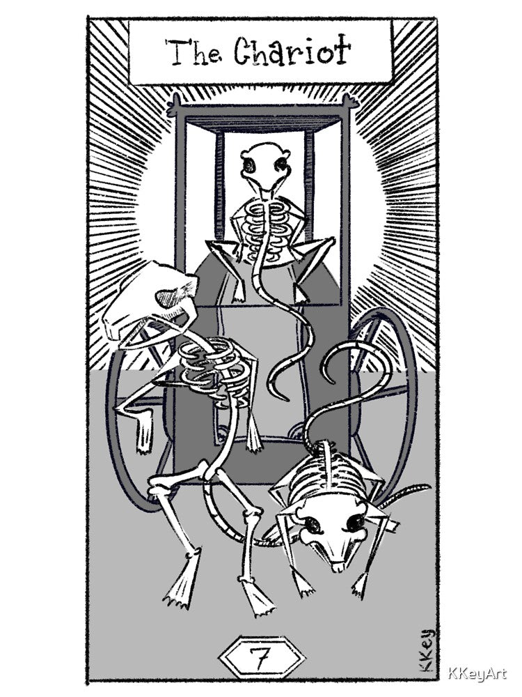 The Chariot - Dead Tarot by KKeyArt T-Shirts, Hoodie, Sweatshirt | BlankRebels.com (Image 3)