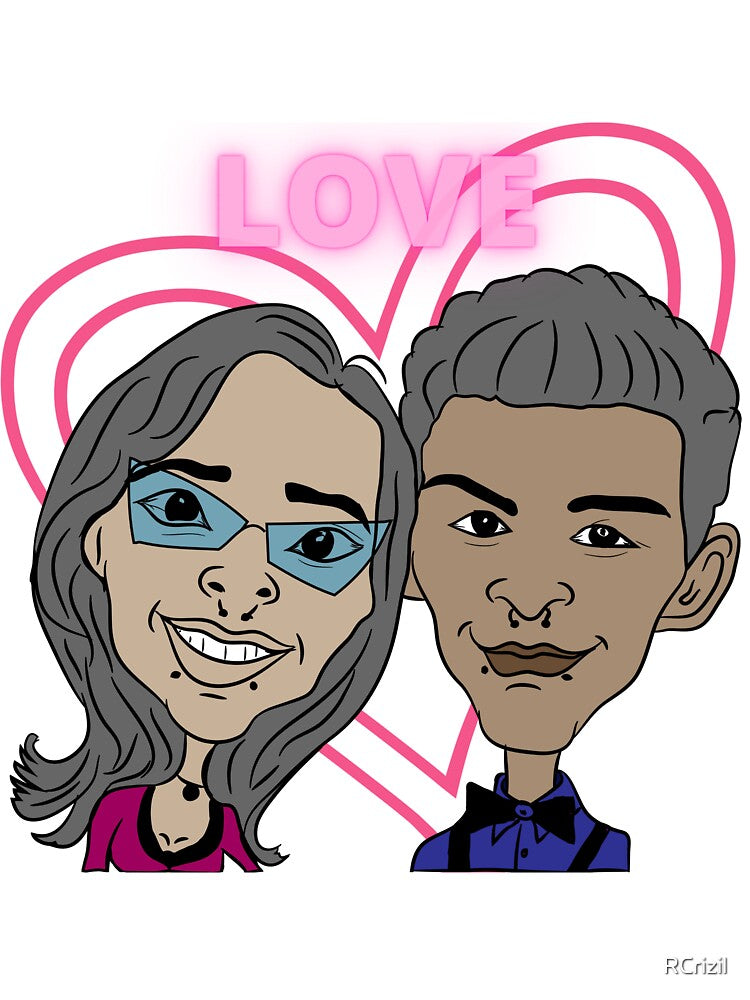 Love Couple by RCrizil T-Shirts, Hoodie, Sweatshirt | BlankRebels.com (Image 3)