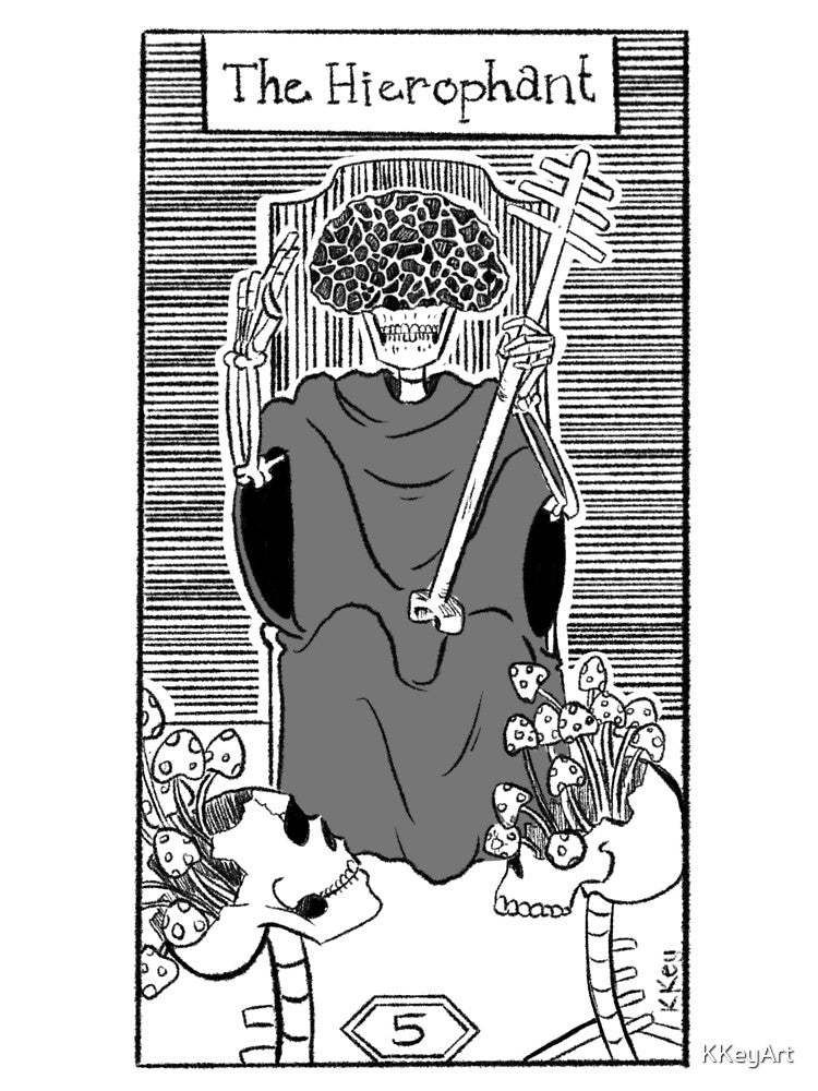 The Hierophant - Dead Tarot by KKeyArt T-Shirts, Hoodie, Sweatshirt | BlankRebels.com (Image 3)