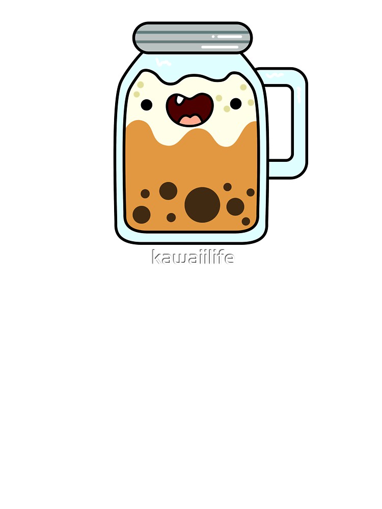 Kawaii Coffee Boba Milk by kawaiilife T-Shirts, Hoodie, Sweatshirt | BlankRebels.com (Image 3)