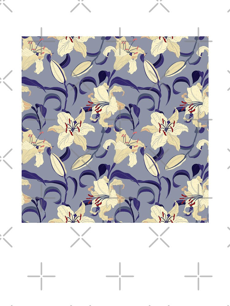 Flowy Floral Pattern by Pro-castinator T-Shirts, Hoodie, Sweatshirt | BlankRebels.com (Image 3)