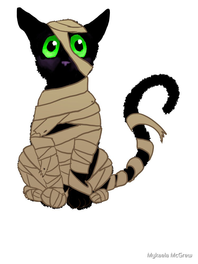 Mummy Cat by Mykaela McGrew T-Shirts, Hoodie, Sweatshirt | BlankRebels.com (Image 3)