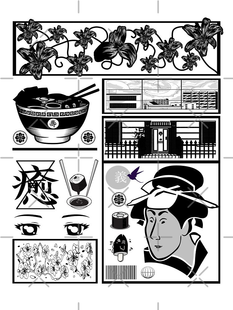 Japanese Mix Vaporwave Aesthetic Japan Classic by vibeno1 T-Shirts, Hoodie, Sweatshirt | BlankRebels.com (Image 2)