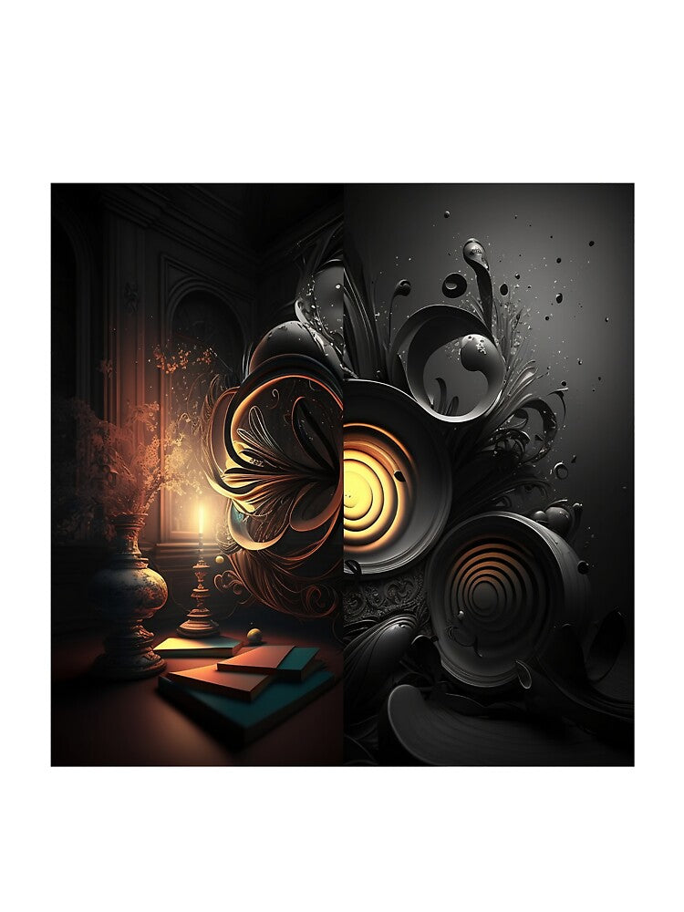Crazy Abstract Design | Dark | Version One by EnzoZs T-Shirts, Hoodie, Sweatshirt | BlankRebels.com (Image 3)