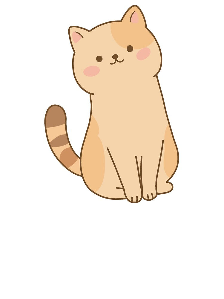 Cute Aesthetic Cat - Minimal Kawaii Cat by Hydravisions T-Shirts, Hoodie, Sweatshirt | BlankRebels.com (Image 3)