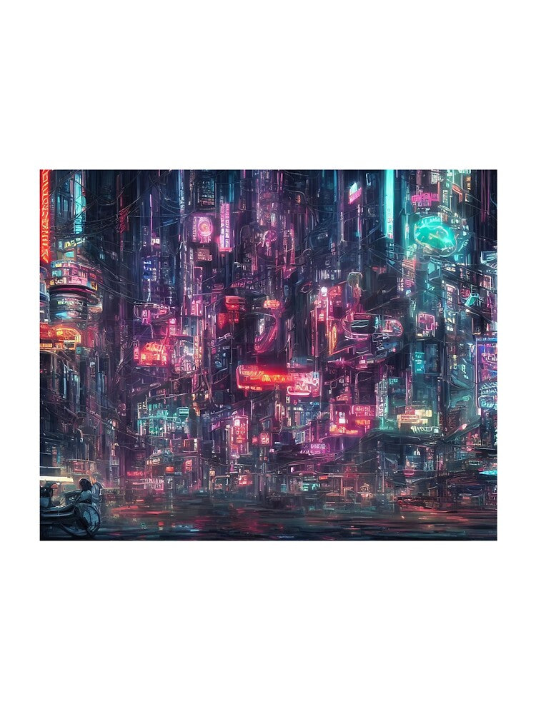 Cyberpunk City by QuteGames T-Shirts, Hoodie, Sweatshirt | BlankRebels.com (Image 3)