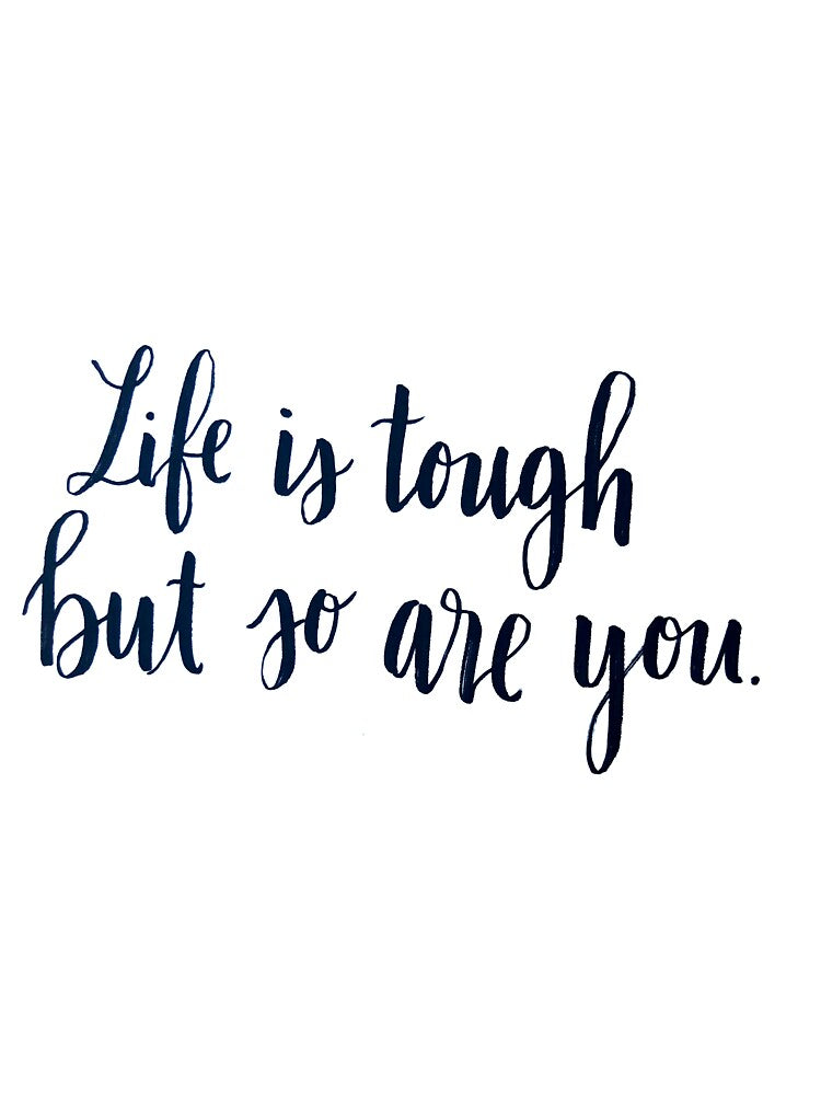 Life Is Tough But So Are You by eflynner1224 T-Shirts, Hoodie, Sweatshirt | BlankRebels.com (Image 3)