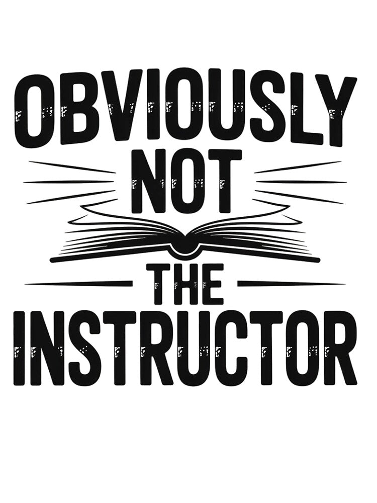 Obviously Not Instructor Fitness Joke Gym Workout Gift by silladive T-Shirts, Hoodie, Sweatshirt | BlankRebels.com (Image 3)