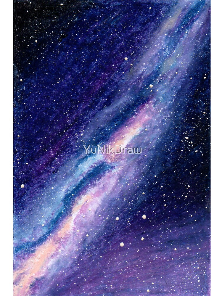 Night Sky Galaxy by YuNikDraw T-Shirts, Hoodie, Sweatshirt | BlankRebels.com (Image 3)