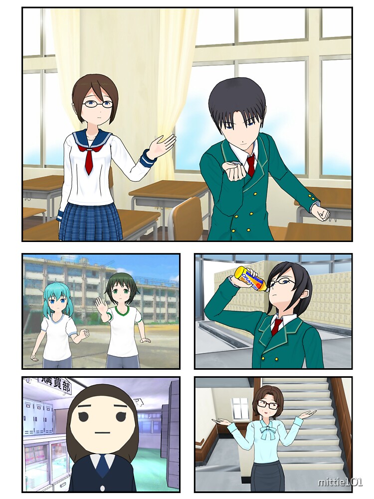 Manga 1 by mittie101 T-Shirts, Hoodie, Sweatshirt | BlankRebels.com (Image 3)