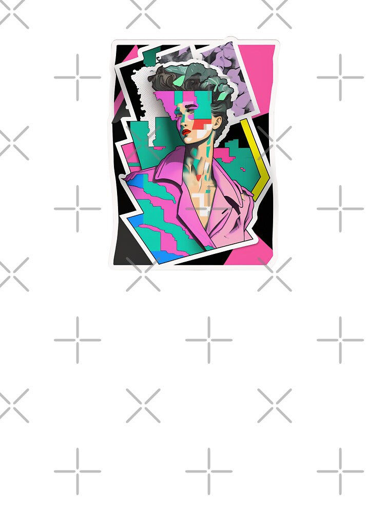 Jenni Vaporwave Aesthetic - Synthetic Cubism by Star_ T-Shirts, Hoodie, Sweatshirt | BlankRebels.com (Image 3)