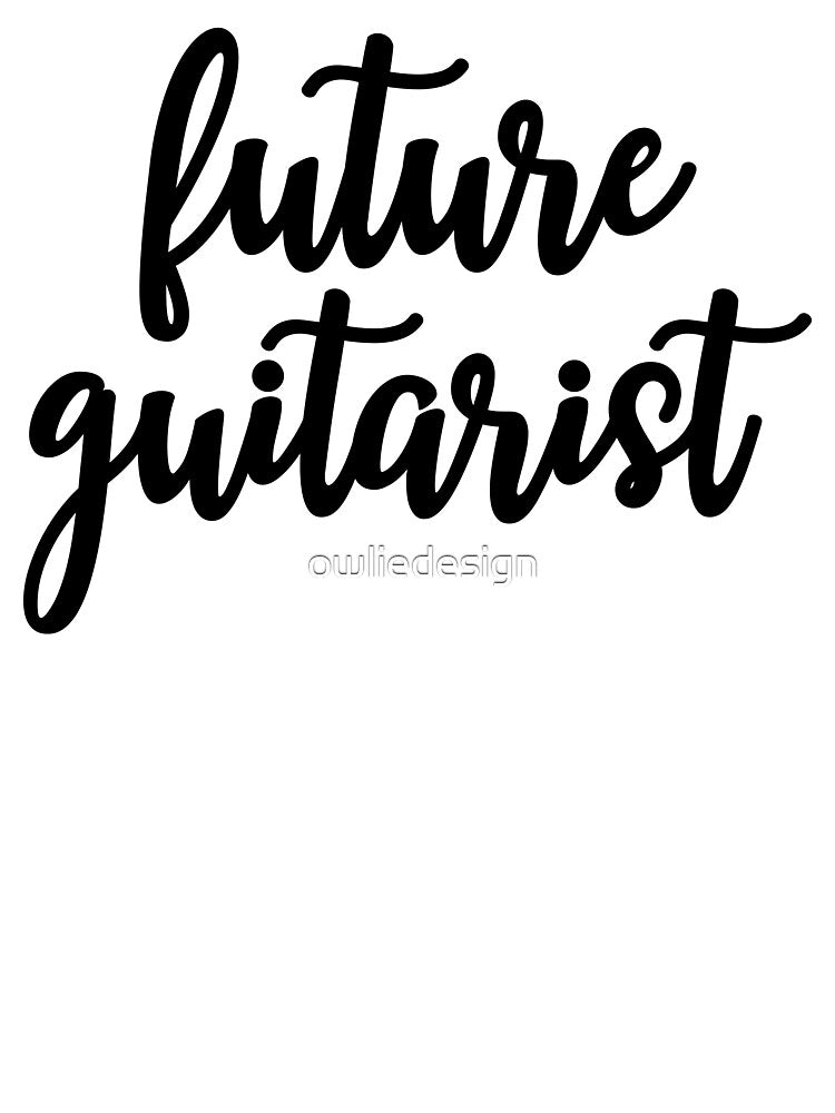 Future Guitarist by owliedesign T-Shirts, Hoodie, Sweatshirt | BlankRebels.com (Image 3)