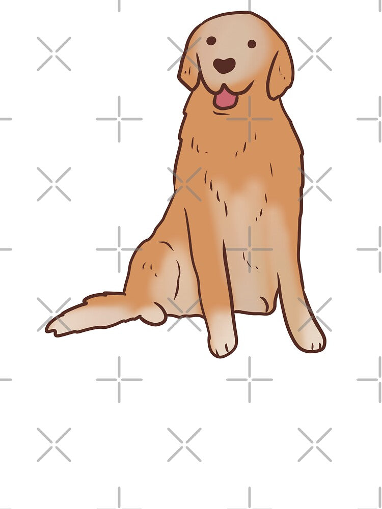 Golden Retriever dog illustration by Mayarart T-Shirts, Hoodie, Sweatshirt | BlankRebels.com (Image 3)