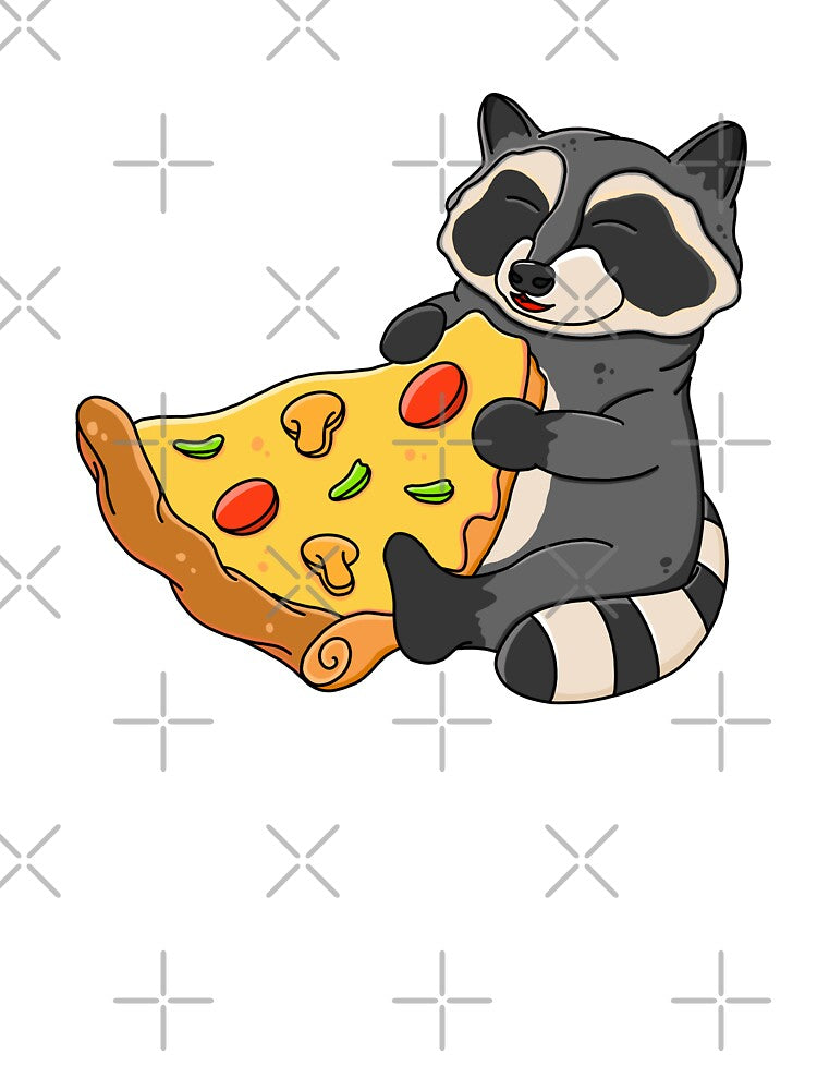 Raccoon Pizza by Kimprut T-Shirts, Hoodie, Sweatshirt | BlankRebels.com (Image 3)