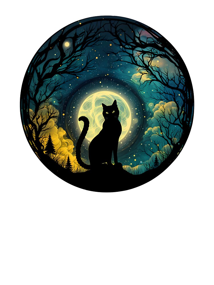 Eyes of Wisdom: Lunar Protector by Celestial Charm Co T-Shirts, Hoodie, Sweatshirt | BlankRebels.com (Image 3)