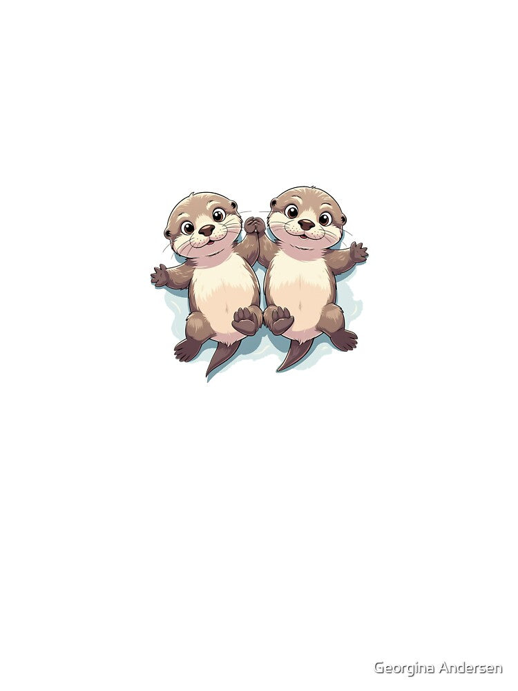 Otterly Adorable by Georgina Andersen T-Shirts, Hoodie, Sweatshirt | BlankRebels.com (Image 3)
