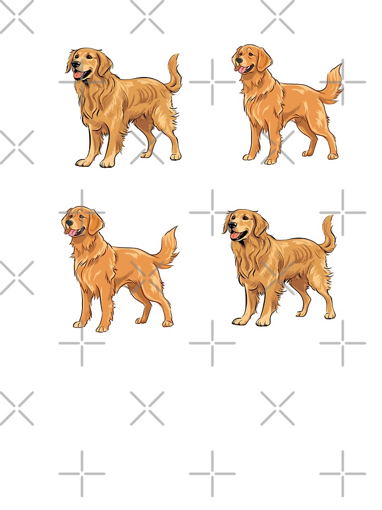 Golden Retrievers by TheAnimalZ00 T-Shirts, Hoodie, Sweatshirt | BlankRebels.com (Image 3)