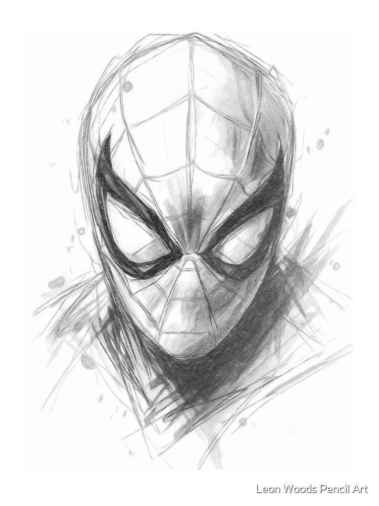 Superhero Portrait by Leon Woods Pencil Art T-Shirts, Hoodie, Sweatshirt | BlankRebels.com (Image 3)