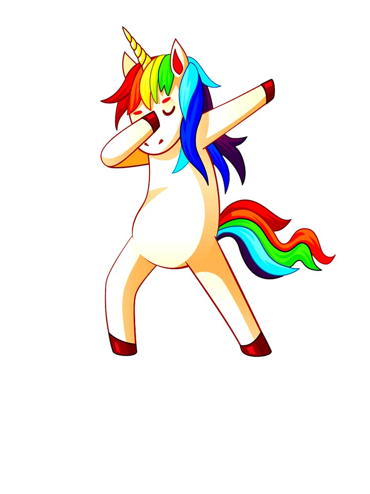 Cute Dabbing Unicorn by emanscorfna T-Shirts, Hoodie, Sweatshirt | BlankRebels.com (Image 3)