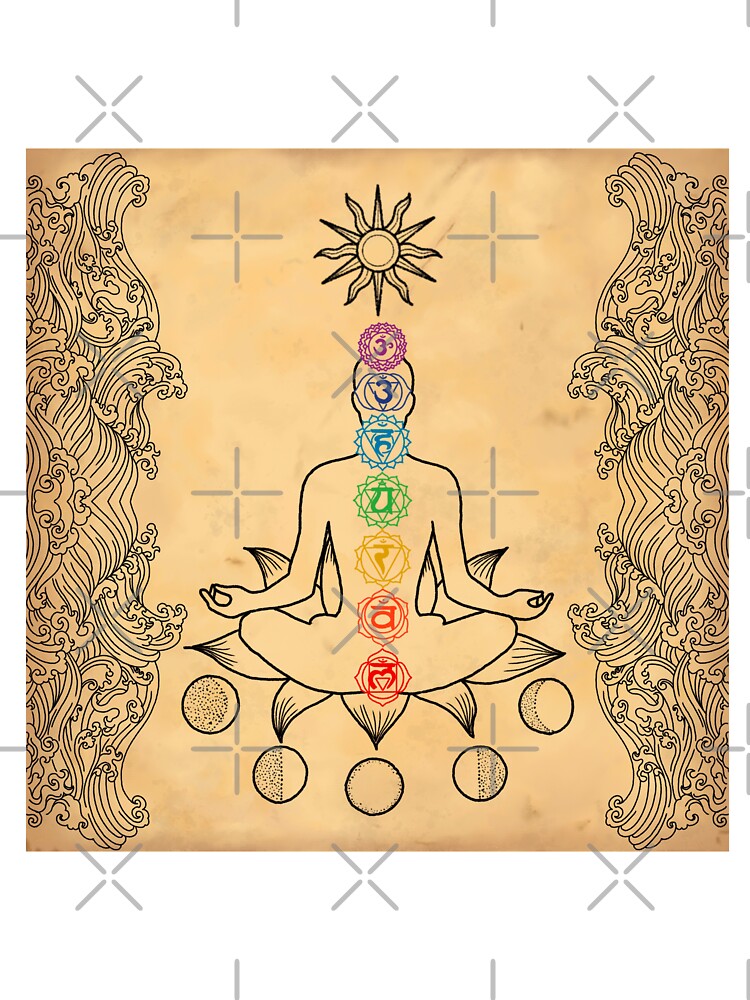 7 chakras sun moon phases by sierratruong T-Shirts, Hoodie, Sweatshirt | BlankRebels.com (Image 3)