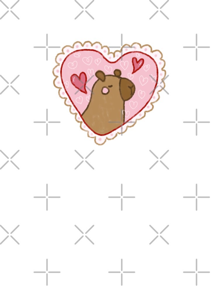 cute capybara by SOFTIA T-Shirts, Hoodie, Sweatshirt | BlankRebels.com (Image 3)