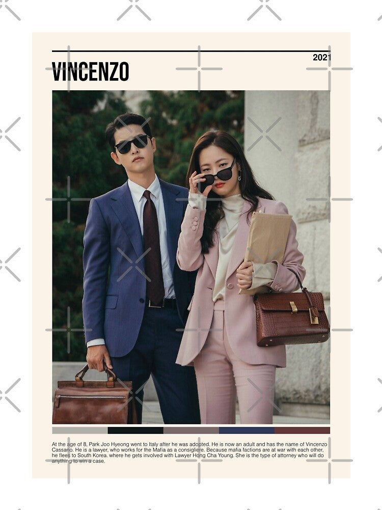 Vincenzo Minimalist Kdrama (2021) T-Shirts, Hoodie, Sweatshirt