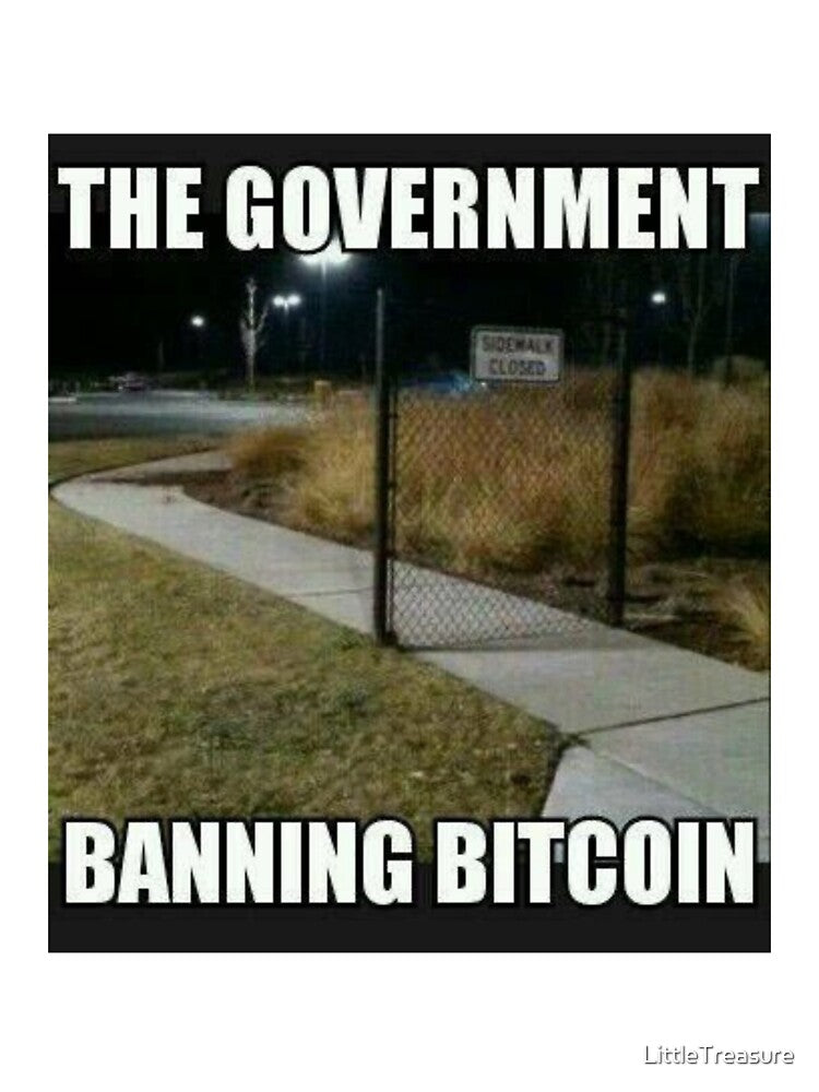 The Government Banning Bitcoin by Yield Farmer T-Shirts, Hoodie, Sweatshirt | BlankRebels.com (Image 3)