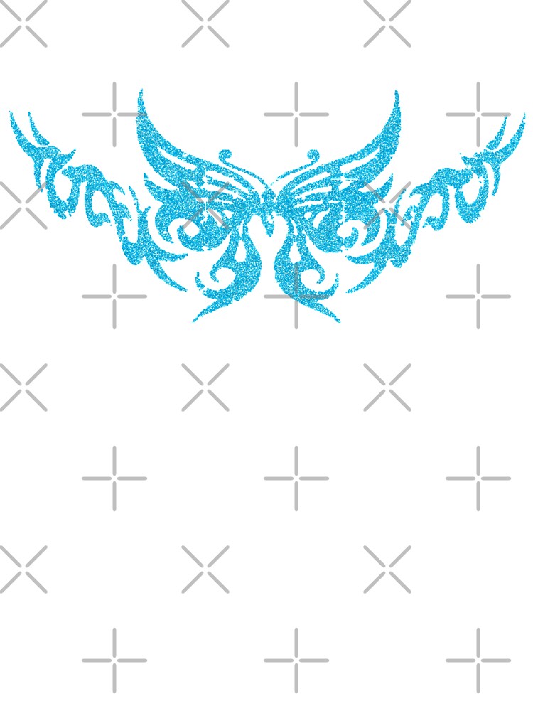 BLUE TRIBAL TATTOO by Glossypop T-Shirts, Hoodie, Sweatshirt | BlankRebels.com (Image 3)