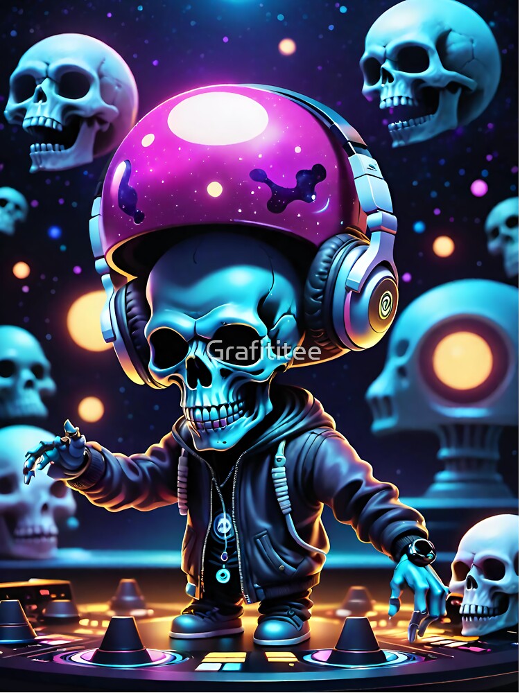 Skull 95 by Grafititee T-Shirts, Hoodie, Sweatshirt | BlankRebels.com (Image 3)