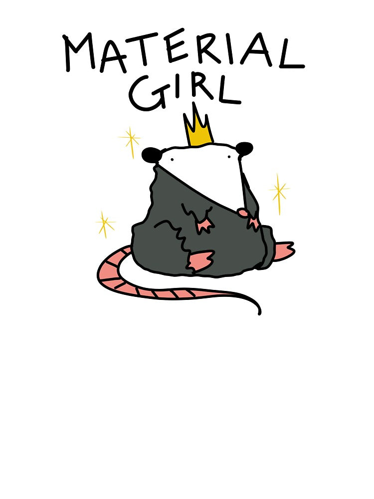 Material girl possum by HummingGhost T-Shirts, Hoodie, Sweatshirt | BlankRebels.com (Image 3)