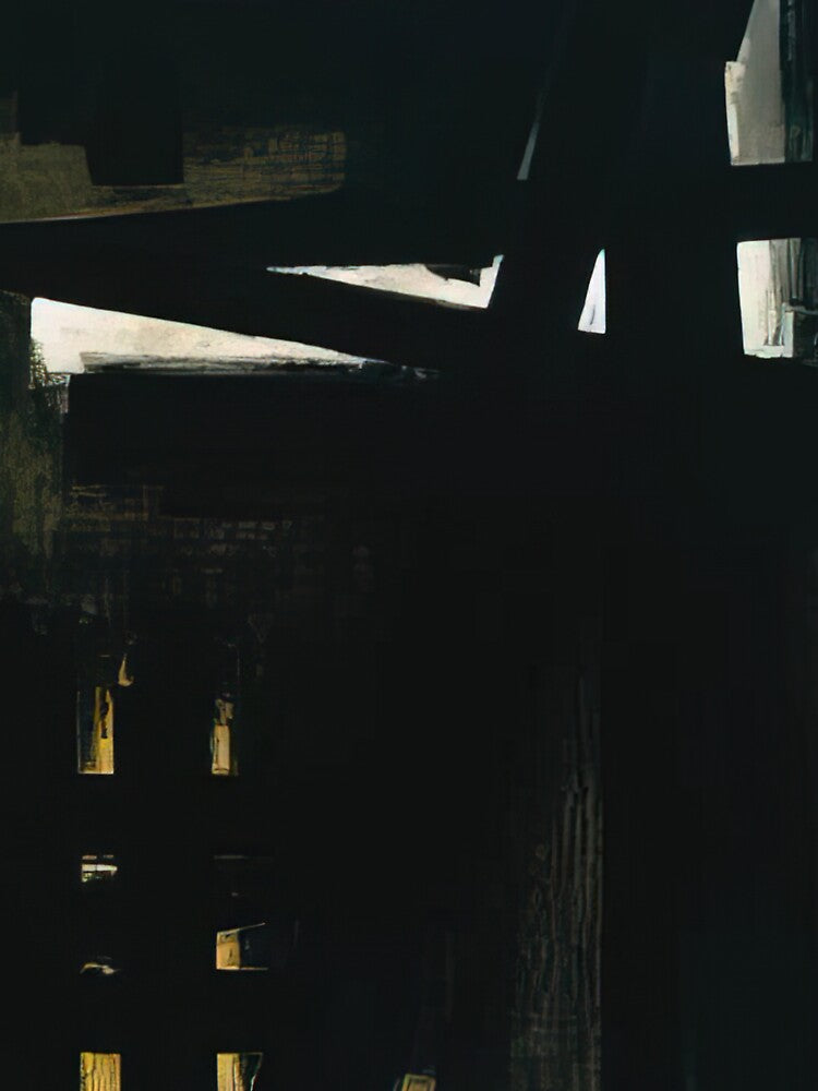 pierre soulages painting by NasriART