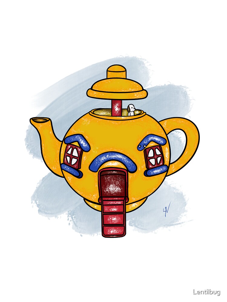 Big yellow Teapot by Lentilbug T-Shirts, Hoodie, Sweatshirt | BlankRebels.com (Image 3)