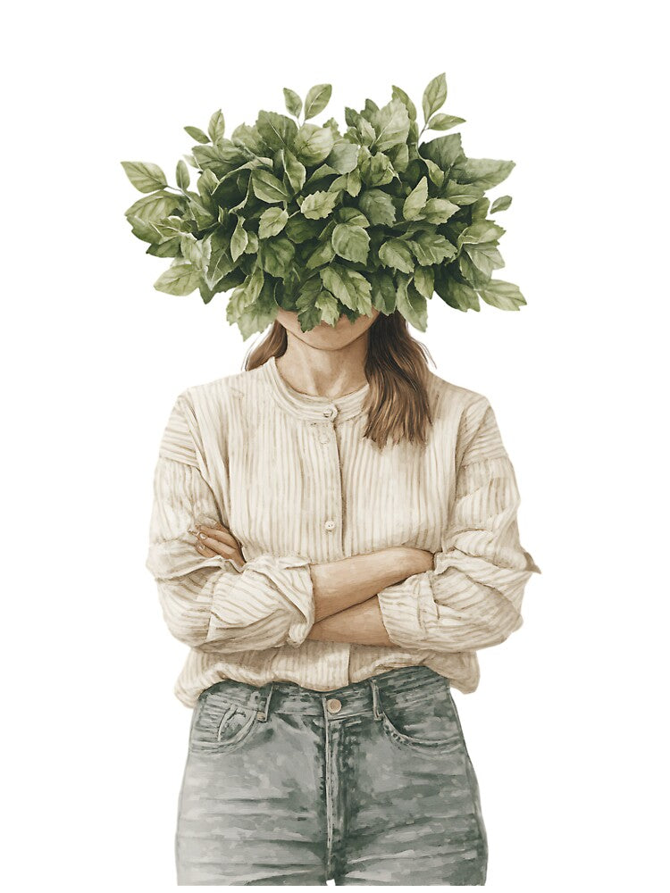 Botanical Plant Care Lady by bapupa T-Shirts, Hoodie, Sweatshirt | BlankRebels.com (Image 3)