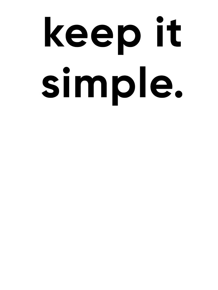 Keep it Simple by thekulturetribe T-Shirts, Hoodie, Sweatshirt | BlankRebels.com (Image 3)