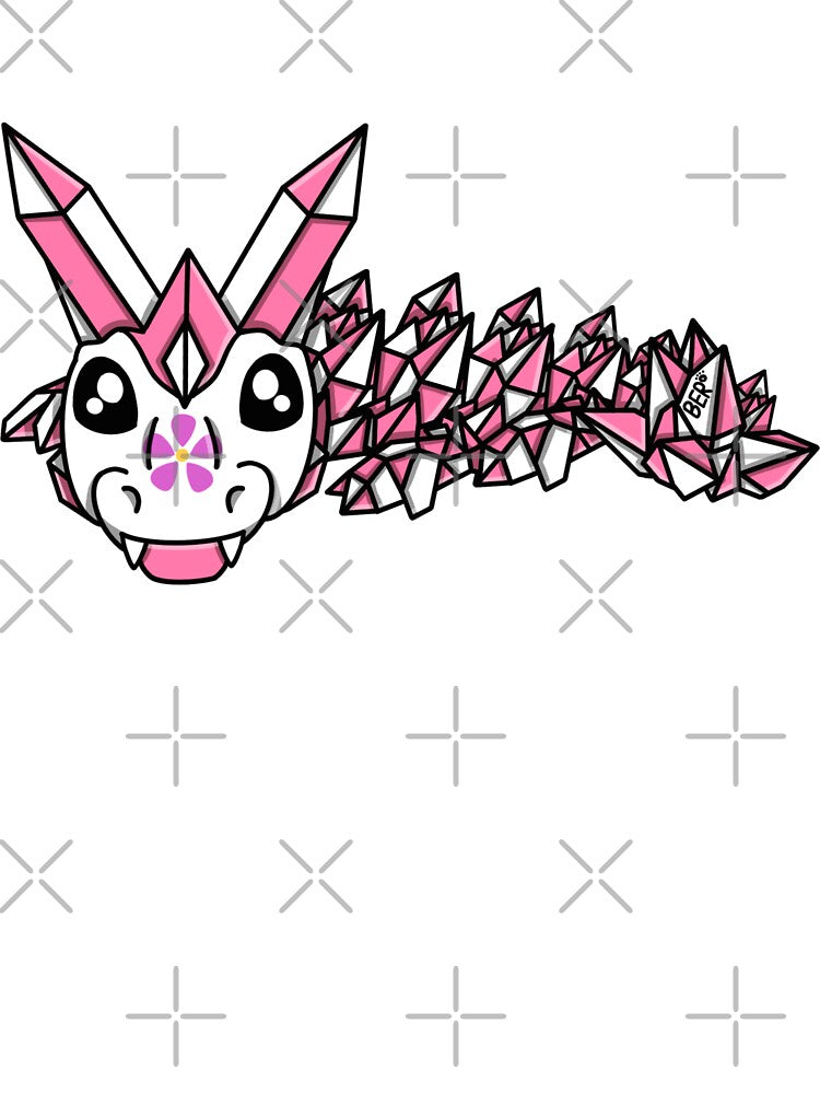 Sapphic Pride Crystal Fidget Dragon by SentABear T-Shirts, Hoodie, Sweatshirt | BlankRebels.com (Image 3)