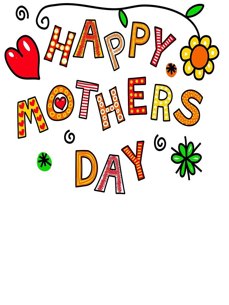 Happy Mother's Day Floral & Heart Design by tshirtfever T-Shirts, Hoodie, Sweatshirt | BlankRebels.com (Image 3)