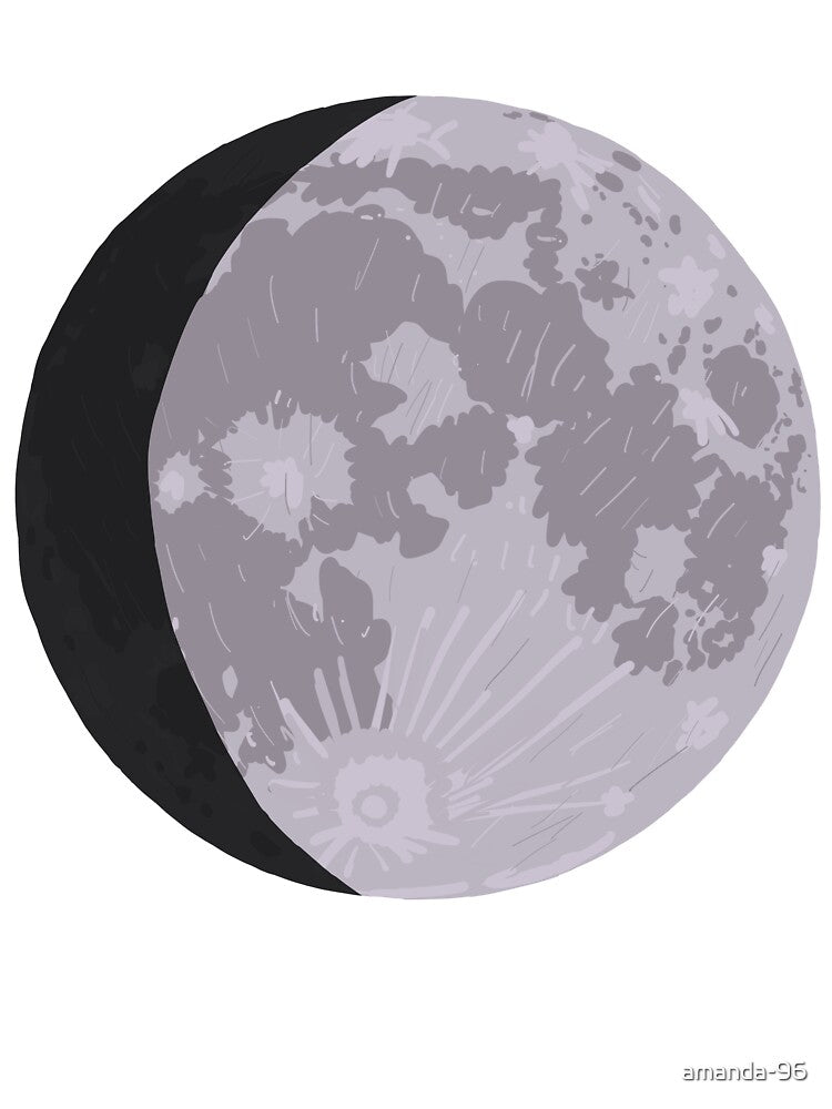 Waxing Gibbous Moon by amanda-96 T-Shirts, Hoodie, Sweatshirt | BlankRebels.com (Image 3)