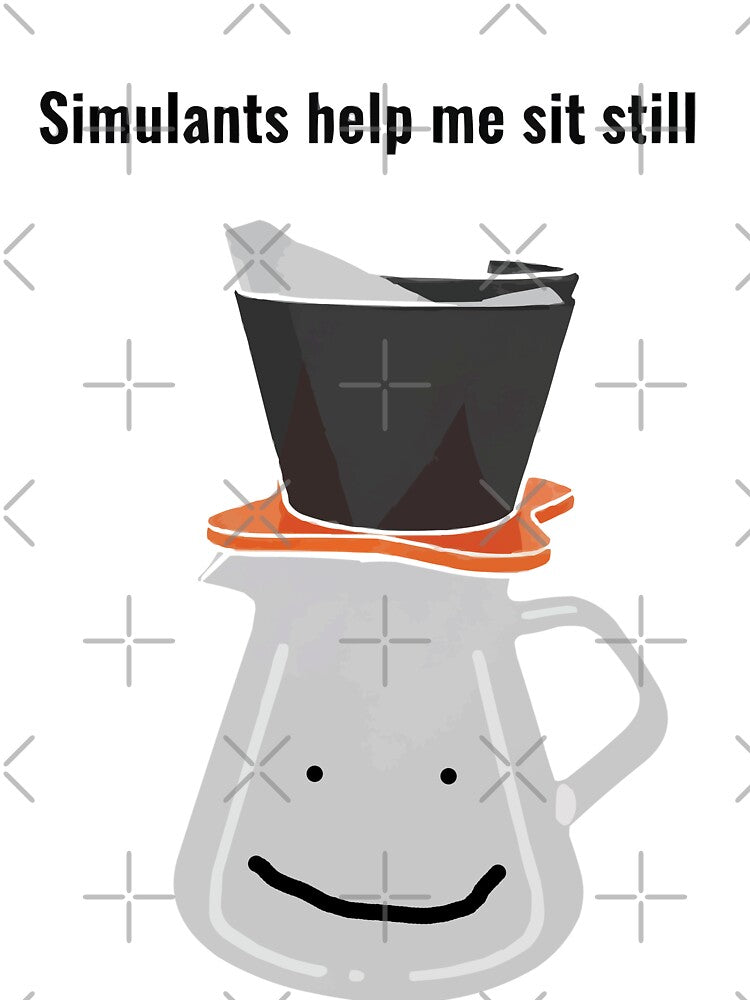 Smile pour over coffee adhd by Oddformprintco T-Shirts, Hoodie, Sweatshirt | BlankRebels.com (Image 3)