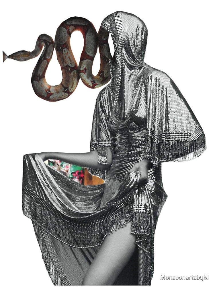 Snake Woman by MonsoonartsbyM T-Shirts, Hoodie, Sweatshirt | BlankRebels.com (Image 3)