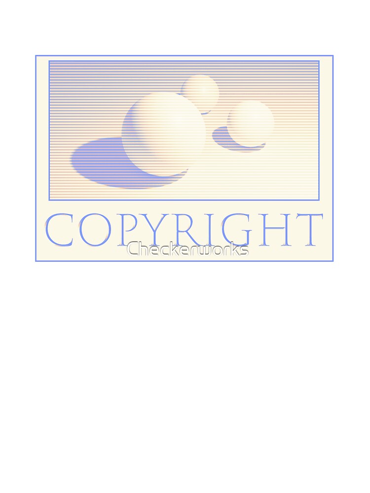 Three Circle Copyright Vaporwave by Checkerworks T-Shirts, Hoodie, Sweatshirt | BlankRebels.com (Image 3)