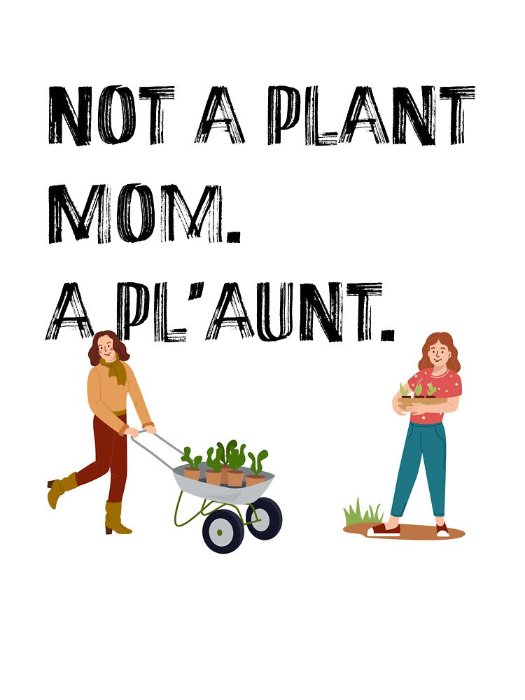 Plant Aunt, not a plant mom by Square Peg's T-Shirts, Hoodie, Sweatshirt | BlankRebels.com (Image 3)